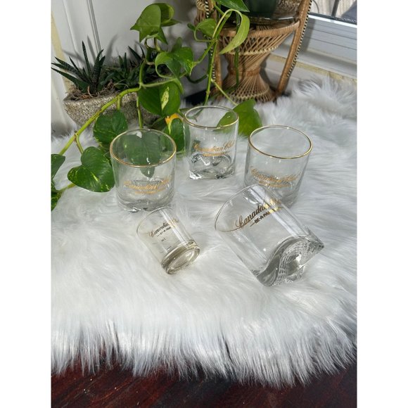 Vintage Canadian club whisky glasses tumblers “be apart of it” new in box - Picture 2 of 7